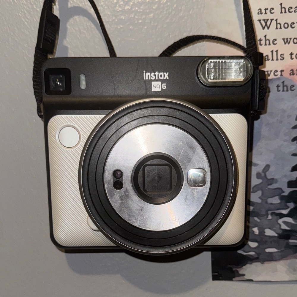 Instax SQ6 Instant Camera - Black and Cream